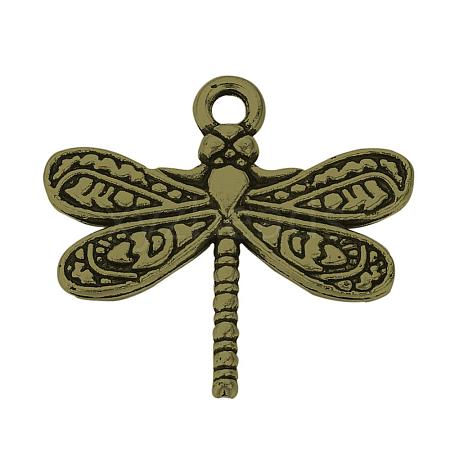 Tibetan Style Alloy Pendants TIBEP-Q061-41AB-LF-1