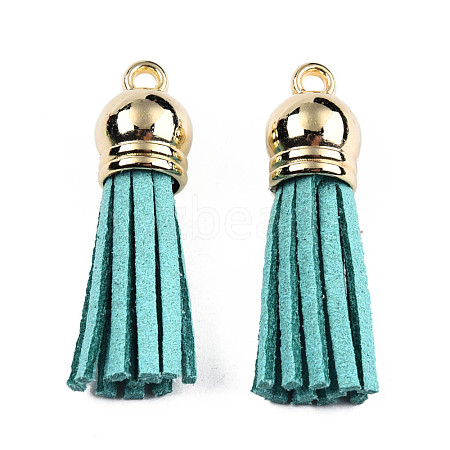 Faux Suede Tassel Pendant Decorations FIND-T002-B37-1