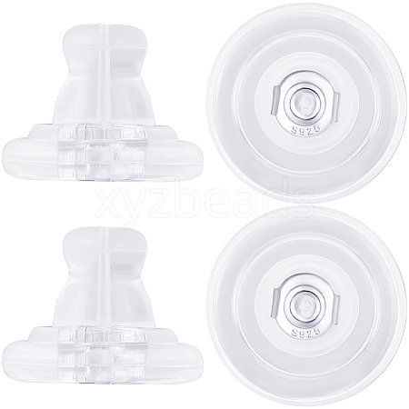 30Pcs Silicone Ear Nuts FIND-BBC0002-29S-1