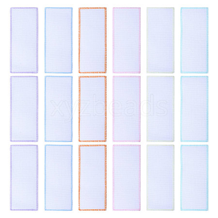 Cotton Cloth Bookmarks for Cross Stitch Making AJEW-WH0166-76-1