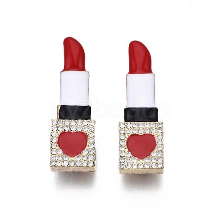 Lipstick with Heart Enamel Pin JEWB-N007-063-1