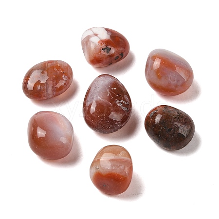 Natural Madagascar Banded Agate Beads G-Z062-02B-1