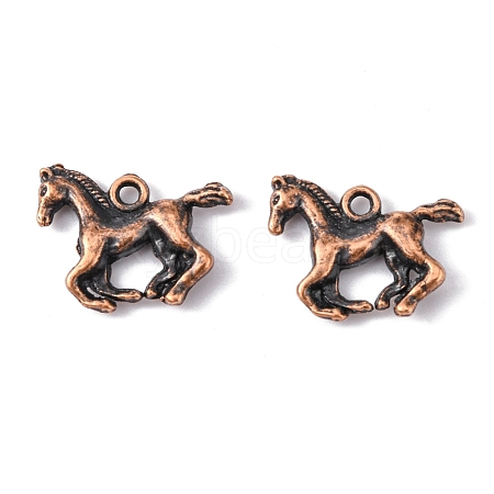 Tibetan Style Alloy Pendants TIBEP-T002-07R-NR-1