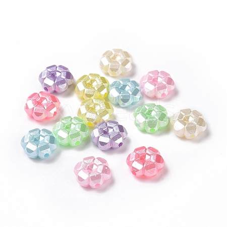 Imitation Pearl Acrylic Beads OACR-E013-23-1