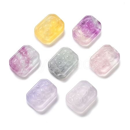 Natural Fluorite Beads G-M088-01-1