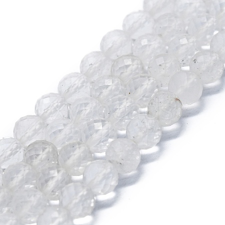 Natural Quartz Crystal Beads Strands G-G927-25-1