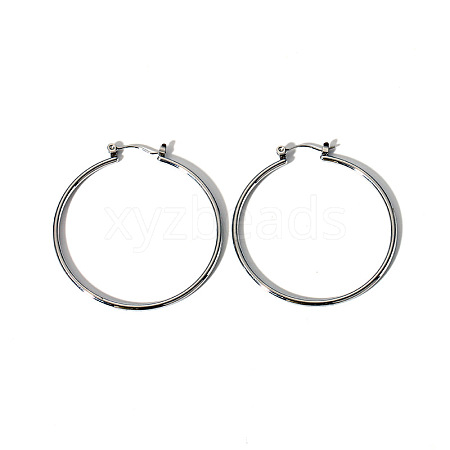 Stainless Steel Hoop Earrings SQ4494-2-1