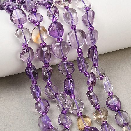 Natural Ametrine Beads Strands GG-CBA3A44-C03-02-1