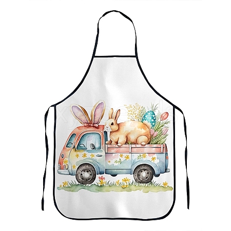 Easter Theme Polyester Sleeveless Apron PW-WG26712-16-1