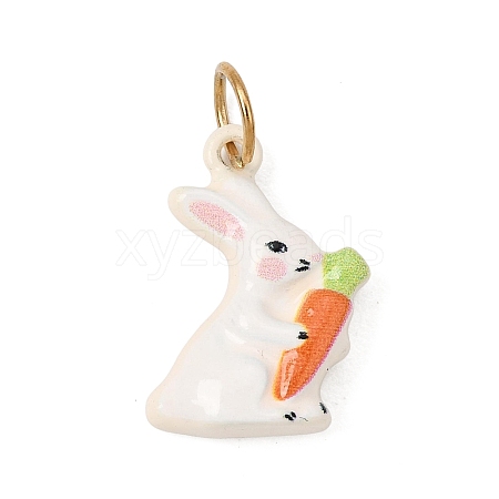 Printed 304 Stainless Steel Pendants SA-CBA59B8-02I-G-1