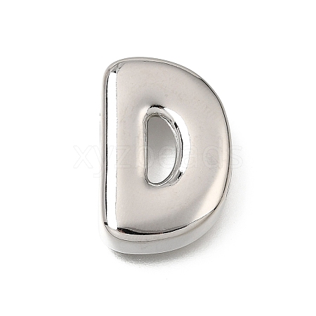Brass Slide Charms KK-Z163-01P-D-1