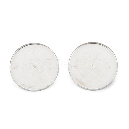 Non-Tarnish 304 Stainless Steel Brooch Findings LS-STAS-G250-04P-E-1