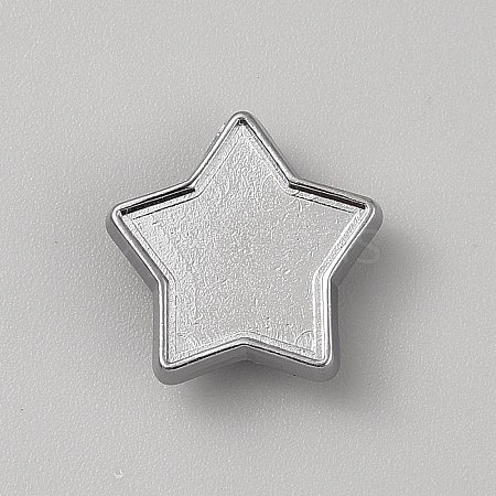 Alloy Slide Charms Cabochon Settings FIND-WH20031-11D-P-1