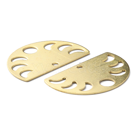 Brass Connector Charms LS-FIND-WH0110-402-1