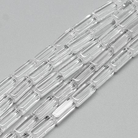 Natural Quartz Crystal Beads Strands G-R439-12B-1
