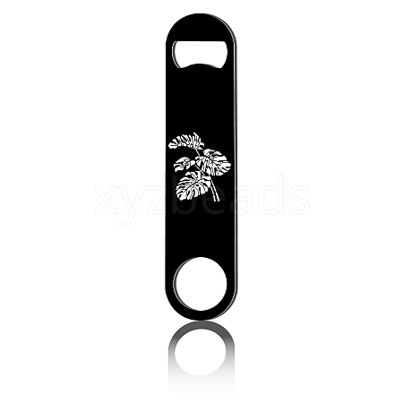 430 Stainless Steel Bottle Openers AJEW-WH0259-015-1