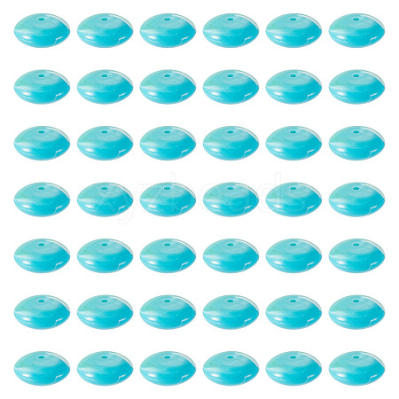 80Pcs 61G Acrylic Imitation Gemstone Beads MACR-TADJ0001-10I-1