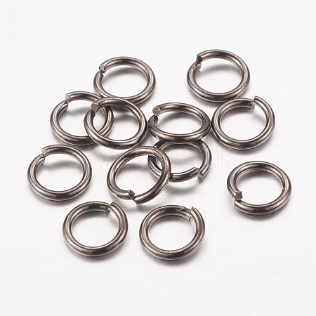 Open Jump Rings Brass Jump Rings JRC7MM-B-1