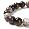 Natural Tourmaline Beaded Stretch Bracelets BJEW-K233-02C-03-3