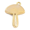 Autumn Theme Brass Enamel Pendants KK-P197-18G-4