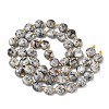 Natural Syenite Beads Strands G-K389-B86-01-3