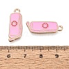 Alloy Enamel Pendants ENAM-Q004-01KCG-10-3