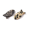 Natural Dalmatian Jasper Pendants X-G-N342-106J-2