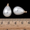 ABS Plastic Pearl Pendants X-FIND-Z105-03H-01G-3