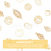 ARRICRAFT 20Pcs 10 Style Eco-Friendly Brass Connector Charms KK-AR0002-40-4