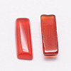 Dyed Rectangle Natural Agate Cabochons G-K029-02-2