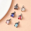 6 Bags 6 Colors Tibetan Style Alloy Charms FIND-YW0004-13-2