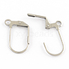 201 Stainless Steel Leverback Earrings Findings STAS-R064-44-2