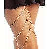 Alloy Rhinestone Sexy Multilayer Tassel Leg Chain WG728BB-01-1