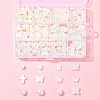 ABS Plastic Imitation Pearl Bead SACR-FS0001-82-7