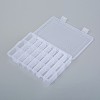 Plastic Removable Bead Containers LS-CON-WH0070-84C-2