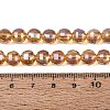 Transparent Glass Beads Strands GLAA-Q107-02A-07-4