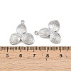 304 Stainless Steel Pendants STAS-P424-08P-3
