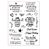 Clear TPR Stamps PW-WG4C046-01-1