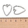 304 Stainless Steel Pendants STAS-L022-554P-3