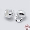 925 Sterling Silver Bead Tips Knot Covers STER-K171-48S-02-1