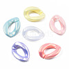 Spray Painted Acrylic Linking Rings MACR-S280-06B-M-2