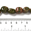 Natural Unakite Beads Strands G-B078-D34-04-4