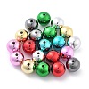 Christmas Theme UV Plating Acrylic Beads PACR-B003-01B-1