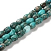 Synthetic Regalite/Imperial Jasper/Sea Sediment Jasper Beads Strands G-F765-J03-01-1