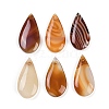 Natural Agate(Dyed & Heated) Pendants G-H082-02-1