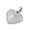 304 Stainless Steel Pendants SA-CBA34D4-01B-P-2