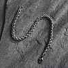 Tarnish Resistant 304 Stainless Steel Wheat Chains Bracelets BJEW-O091-04P-2