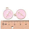 Alloy Enamel Pendants LS-X-ENAM-S124-01A-09F-2