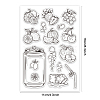 Custom Summer Theme PVC Plastic Clear Stamps DIY-WH0631-0100-6