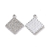 Alloy Crystal Rhinestone Pendants ALRI-H004-11P-1